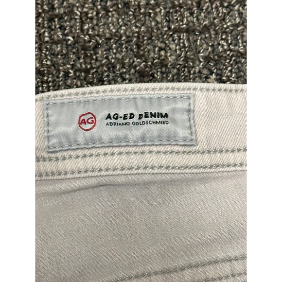 Adriano Goldschmied AG-ED Denim Mens Size 40R Light Grey See Details - Picture 5 of 11